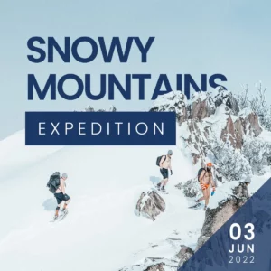 snowy mountains expedition